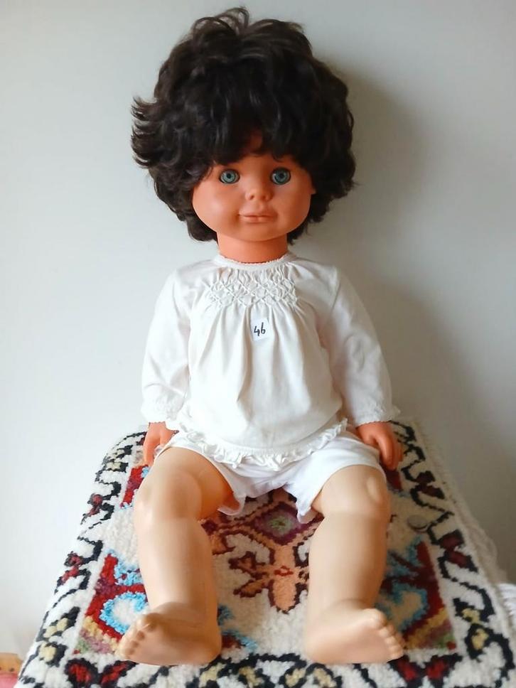 Vintage Pop, Kinderen en Baby's, Speelgoed | Poppen, Gebruikt, Babypop, Ophalen