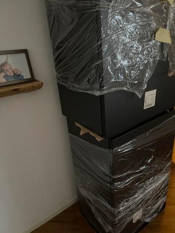 2 Keukenhangkasten Vulkaan Zwart - NIEUW beschikbaar voor biedingen