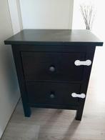 Ikea Hemnes nachtkastje/twee ladenkastje, Huis en Inrichting, Kasten | Ladekasten, Ophalen, Gebruikt, 1 of 2 laden, 50 tot 100 cm