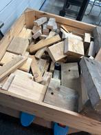 Brandhout kleine kuub, Tuin en Terras, Minder dan 3 m³, Ophalen, Overige houtsoorten, Blokken