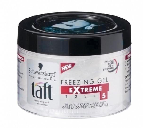 Taft Extreme Freezing Gel 200 ml (3 voor €10,-), Sieraden, Tassen en Uiterlijk, Uiterlijk | Haarverzorging, Nieuw, Gel, Wax, Haarlak of Mousse