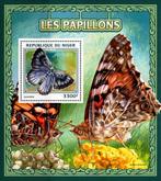 2016 Niger Fauna Insecten Vlinders en Motten, Ophalen of Verzenden, Postfris, Dier of Natuur