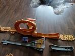 Disney Cars racebaan verschillende onderdelen!, Gebruikt, Met looping, Elektrisch, Ophalen
