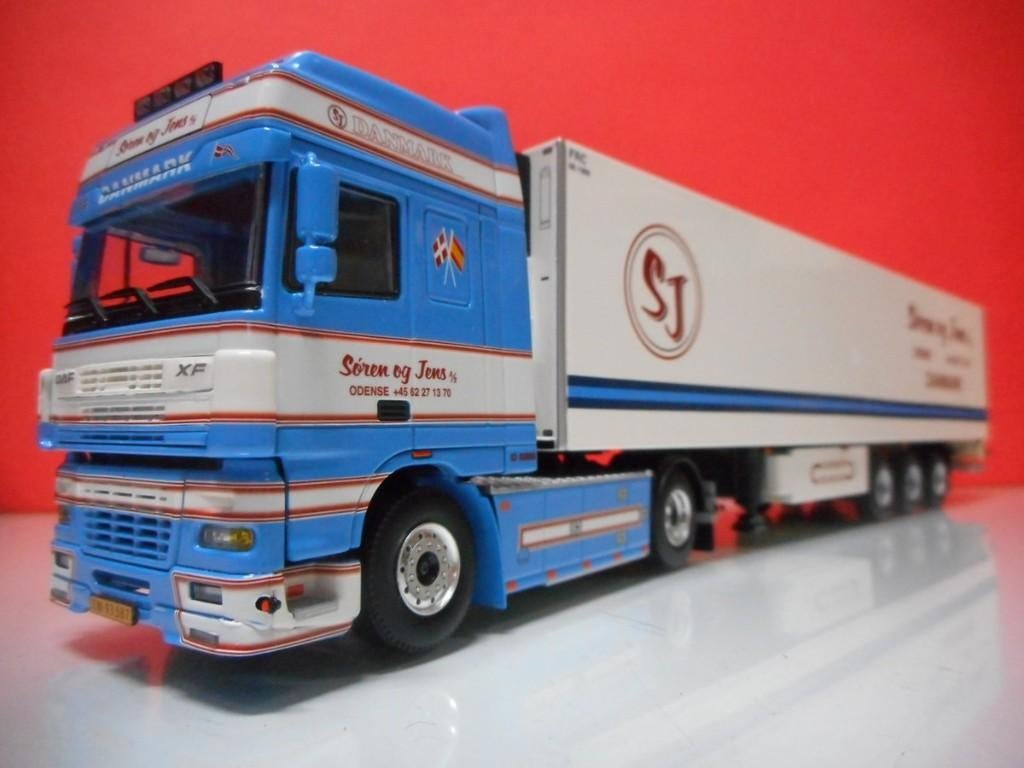 WSI DAF XF SOREN OG JENS, DENEMARKEN 01-4636, Ophalen of Verzenden, Nieuw, Bus of Vrachtwagen, Wsi