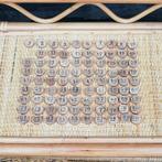 Ronde houten bingosteentjes, Gebruikt, Ophalen of Verzenden, Materiaal