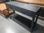 Sidetable mangohout 120 cm lang, Ophalen, 100 tot 150 cm, ., .