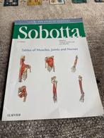 Sobotta Anatomie Atlas Tabellen - 2e Editie, Ophalen of Verzenden, Beta, Gelezen, HBO