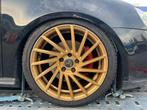 Vossen Look velgen 5x112 18inch Gold All Season Golf A3 Leon, Ophalen, 18 inch, Nieuw, All Season