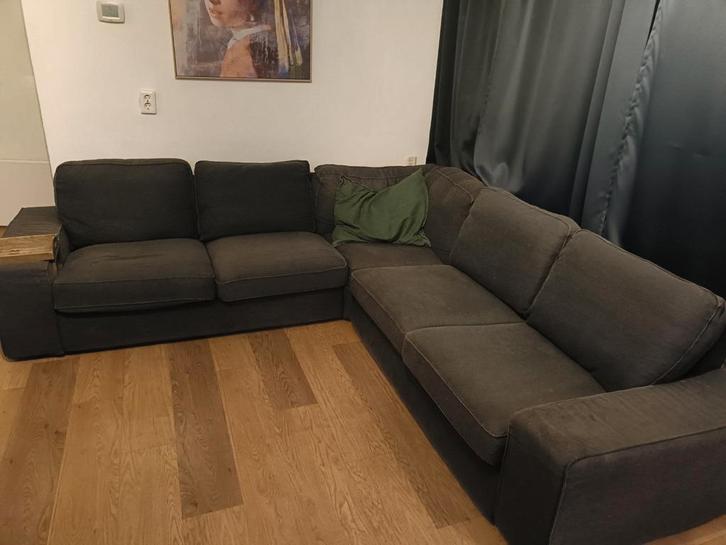 Hoekbank, Huis en Inrichting, Banken | Complete zithoeken, Gebruikt, Ophalen