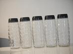 De nieuwe voorraadpot is26 cm groot5st.
materiaal glas 1200m, Ophalen of Verzenden, Nieuw, Glas, Pot, Bus of Blik