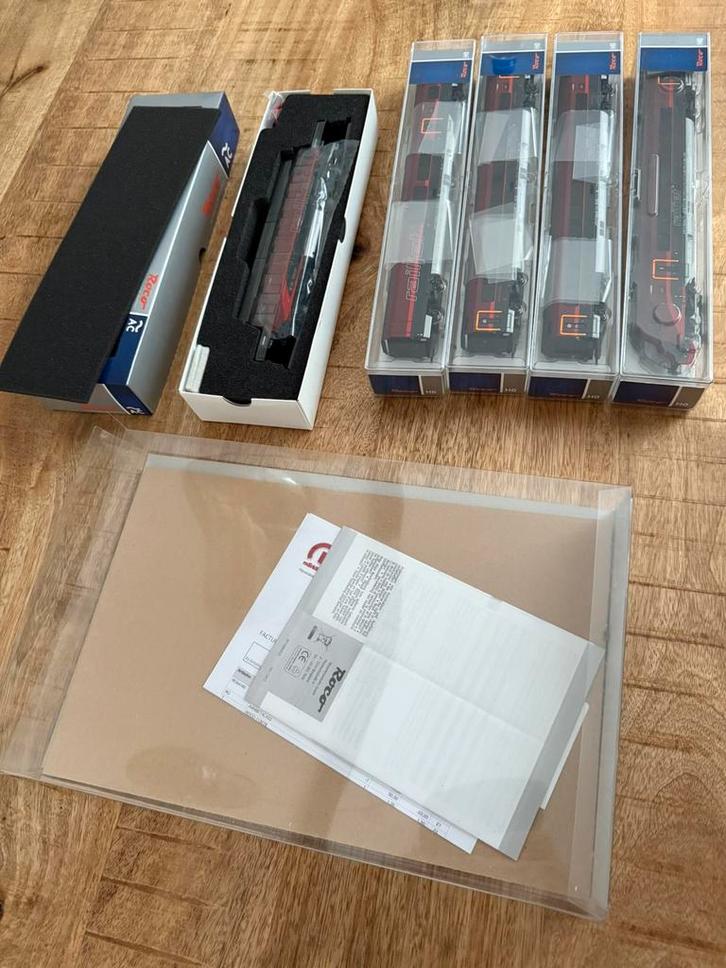 Voor Marklin digitaal, zeer mooie roco ÖBB railjet set, Hobby en Vrije tijd, Modeltreinen | H0, Zo goed als nieuw, Treinset, Wisselstroom