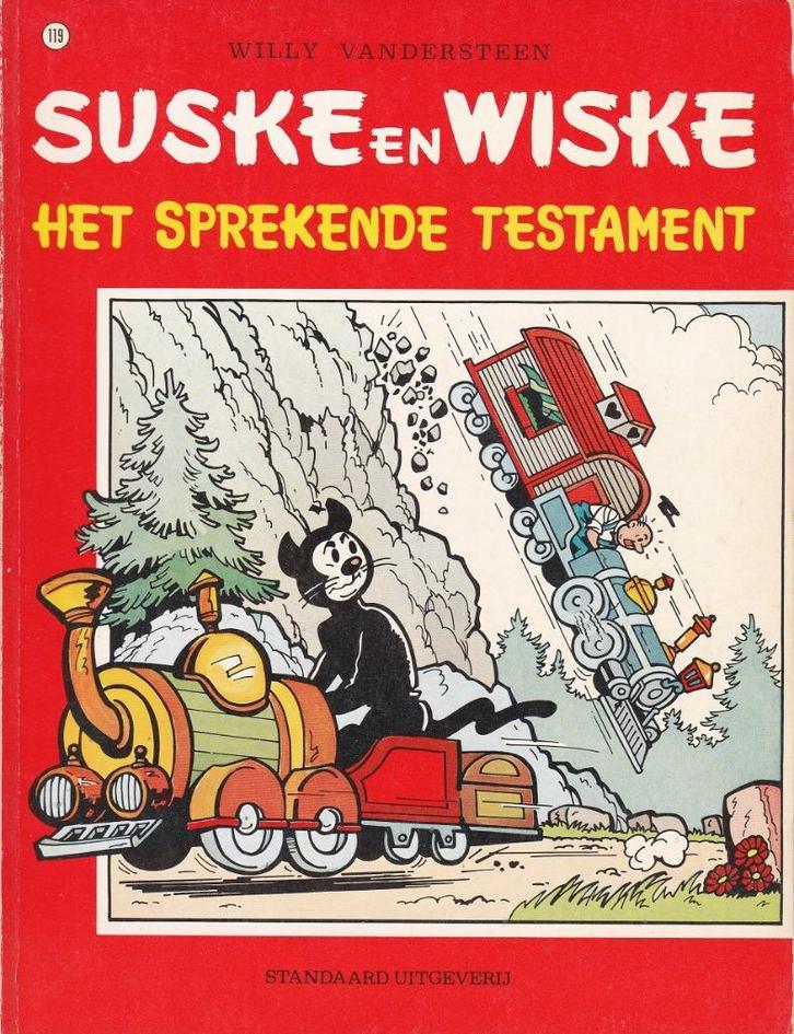 SUSKE EN WISKE - 119 – HET SPREKENDE TESTAMENT – Wil, Boeken, Stripboeken, Zo goed als nieuw, Eén stripboek, Ophalen of Verzenden