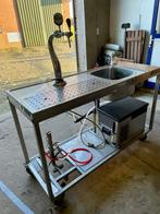 Mobiele bar incl. tapinstallatie, Huis en Inrichting, Ophalen, Gebruikt