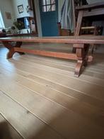 Eiken houten bank, zware kwaliteit, Huis en Inrichting, Ophalen, Gebruikt, Rechte bank