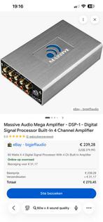 Dsp massive, Auto diversen, Autospeakers, Ophalen of Verzenden, Zo goed als nieuw
