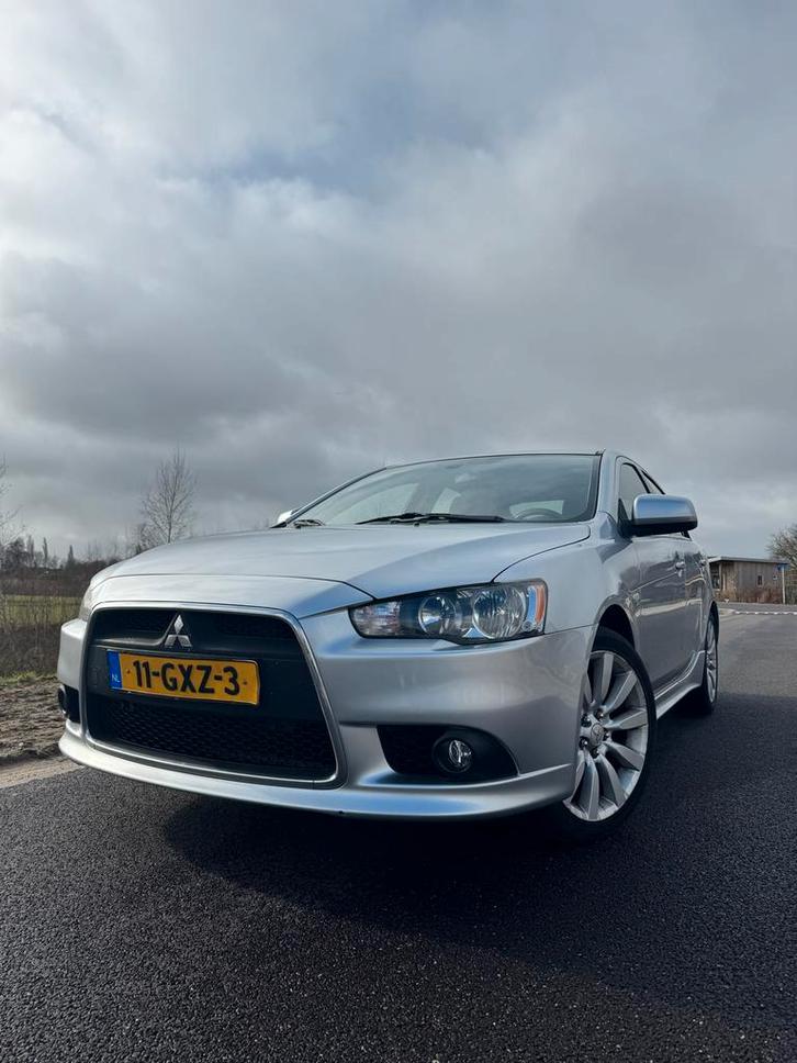 Mitsubishi Lancer 1.8 Mivec Sportback 2008 Grijs, Auto's, Mitsubishi, Particulier, Lancer, ABS, Airbags, Airconditioning, Bluetooth