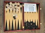 Backgammon oud, Hobby en Vrije tijd, Gezelschapsspellen | Bordspellen, Ophalen of Verzenden, Gebruikt