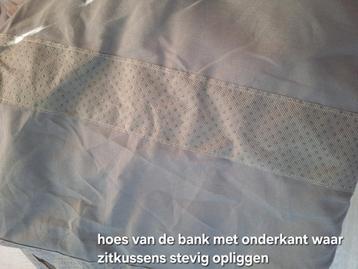 HOES KIVIK IKEA 3 ZITS BEIGE GRIJS ZGAN - afbeelding 5