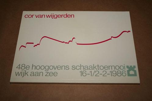 Schaken — 48e Hoogovens schaaktoernooi Wijk aan Zee 1986, Boeken, Hobby en Vrije tijd, Gelezen, Ophalen of Verzenden