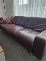 Bordeauxrode Stressless 3-zitsbank - Keurig!, Huis en Inrichting, Banken | Bankstellen, Ophalen, Zo goed als nieuw, 75 tot 100 cm