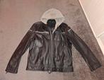 Leren heren jas - Maat XL, Ophalen of Verzenden, Zo goed als nieuw, Maat 56/58 (XL), Onbekend