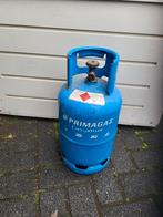 Gasfles Primagaz, Ophalen, Gebruikt