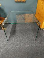 Gallotti en Radice glazen tafel, Ophalen, 50 tot 100 cm, Rechthoekig, Glas