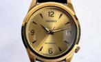 SEIKO-Vintage herenhorloge--doublé-automatic-zeer goed-zgan, Seiko, Staal, Verguld, 1960 of later