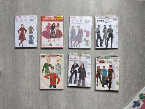 Naaipatronen, burda, simplicity, Hobby en Vrije tijd, Kledingpatronen, Zo goed als nieuw, Vrouw, Burda, Ophalen of Verzenden