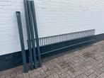 Dubbelstaaf hekwerk antraciet 8/6/8, hoogte 63 cm, Tuin en Terras, Tuinhekken en Hekwerk, Ophalen, IJzer, Dubbelstaafmat hekwerk