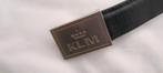 Oude KLM riem, Kleding | Heren, Ophalen of Verzenden, Zo goed als nieuw, Zwart, 95 tot 105 cm