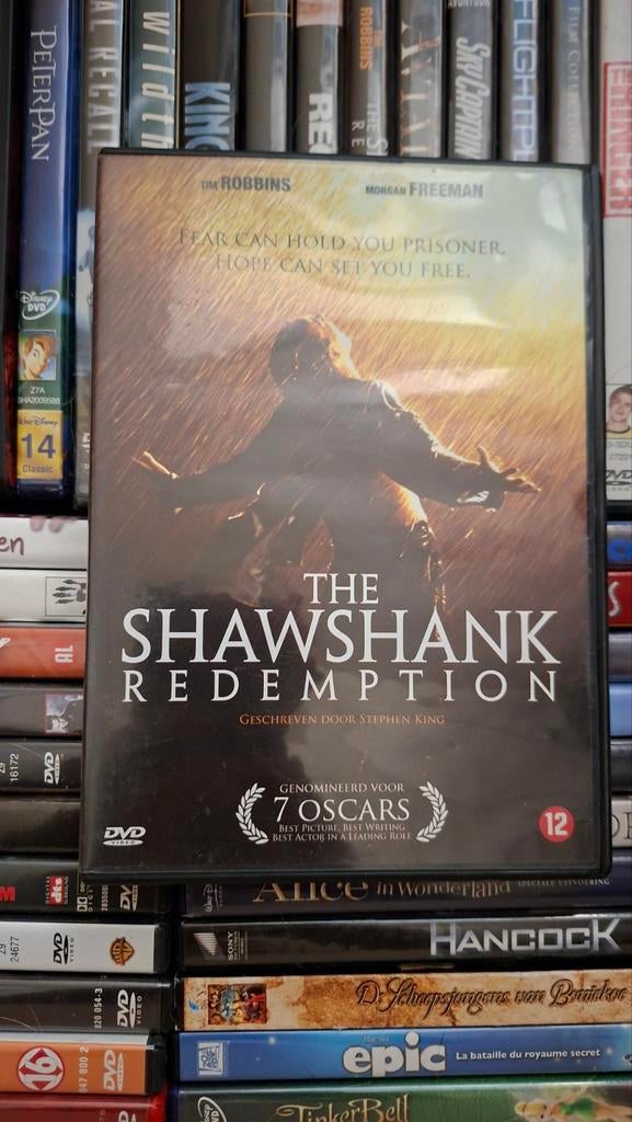 The shawshank redemption dvd, Alle leeftijden, Ophalen of Verzenden, Zo goed als nieuw