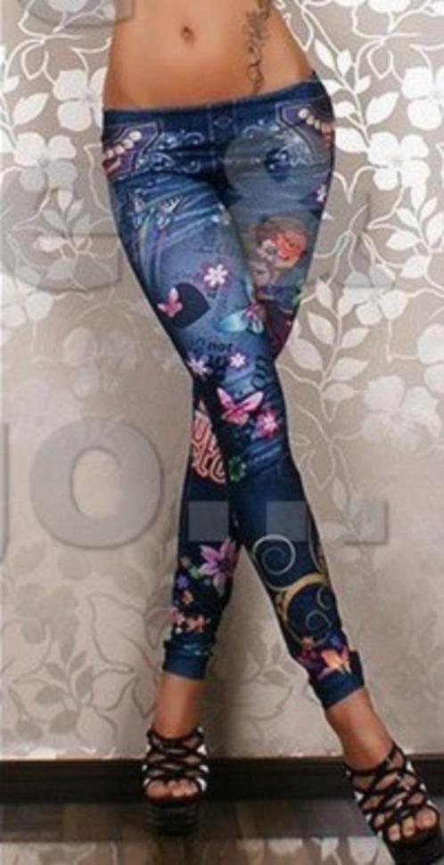 Mooie Trendy Legging One Size (030), Kleding | Dames, Leggings, Maillots en Panty's, Nieuw, Legging, Overige kleuren, Ophalen of Verzenden