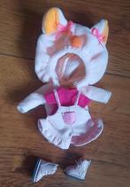 Bjd ob11, kleding setje met leren laarsjes in nieuw staat!, Verzamelen, Ophalen of Verzenden, Zo goed als nieuw, Kleertjes