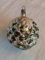 Oude kerstbal 7.5 cm, Ophalen of Verzenden, Zo goed als nieuw