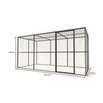 Aluminium Konijnenren Lilly, Dieren en Toebehoren, Knaagdieren en Konijnen | Hokken en Kooien, 110 cm of meer, Nieuw, Ophalen of Verzenden