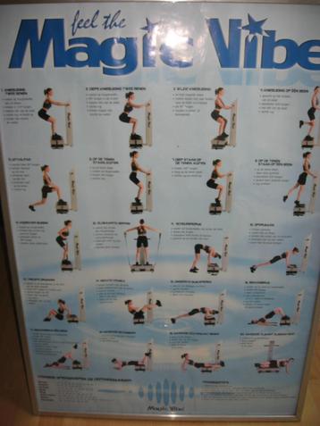 Professionele trilplaat Magic Vibe fitness afslanken kracht beschikbaar voor biedingen