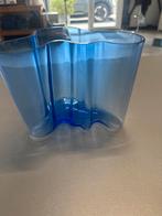 Blauwe Alvar Aalto Vaas - Iittala Design, Ophalen of Verzenden