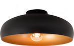 EGLO Mogano Plafondlamp - E27 - Ø 40 cm - Zwart/Koper, Ophalen of Verzenden, Zo goed als nieuw, Metaal