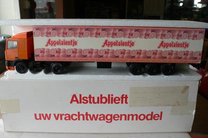 da95 appelsientje -lion cars 1/50-sticker verkleurd-!!!!!!!!, Hobby en Vrije tijd, Modelauto's | 1:50, Gebruikt, Auto, Lion Toys