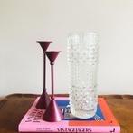 Vintage Sklo Union glazen vaas, Antiek en Kunst, Verzenden