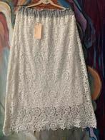 Witte kanten rok - Nieuw! Maat 46-48 Carla Giannini, Carla Giannini Italy, Wit, Maat 46/48 (XL) of groter, Nieuw