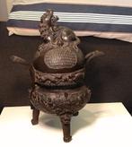 Antieke kunst: Chinees bronzen offervat - 16/17e eeuw, Antiek en Kunst, Ophalen of Verzenden