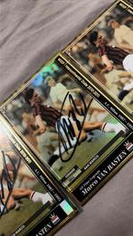 Marco van Basten–handgesigneerde Panini WCCF kaart (perstuk), Ophalen of Verzenden, Zo goed als nieuw, Ajax, Spelerskaart