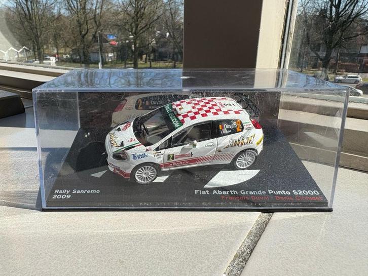 Rally Sanremo 2009 Fiat Abarth Grande Punto S2000/ Mint |Ovp, Hobby en Vrije tijd, Modelauto's | 1:43, Nieuw, Auto, Overige merken
