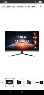 MSI G27CQ4 E2 27-inch monitor, Ophalen of Verzenden, Zo goed als nieuw