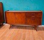 Vintage Teak Fineer Dressoir Lowboard Kast Kastje, Ophalen