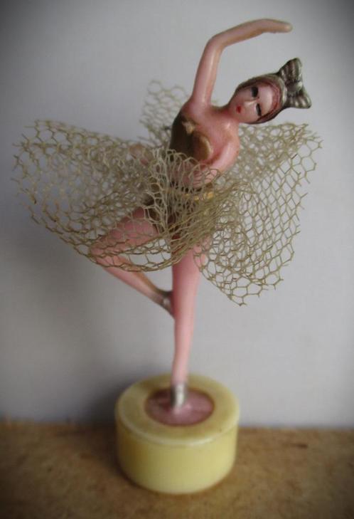 Danseres~Balletdanseres voor Muziekdoos~Vintage danseresje, Verzamelen, Beelden en Beeldjes, Zo goed als nieuw, Mens, Ophalen of Verzenden