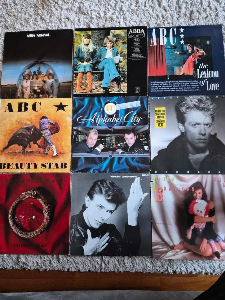 Tka: vinyl lp collectie. 80's New Wave, Pop, Rock, Disco., Cd's en Dvd's, Vinyl | Pop, Gebruikt, 1980 tot 2000, 12 inch, Ophalen of Verzenden