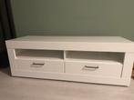 Wit tv meubel, Ophalen of Verzenden, Zo goed als nieuw, 25 tot 50 cm, Minder dan 100 cm